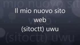 sitoctt - Presentazione Sito Web by oc4anh0